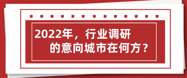 2022年 行業調研之意向城市在何方?上海展會搭建公司回答道!