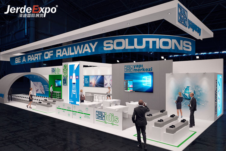 上海ptc展會搭建設計裝修的流程是怎樣？會展展位搭建使用材料！